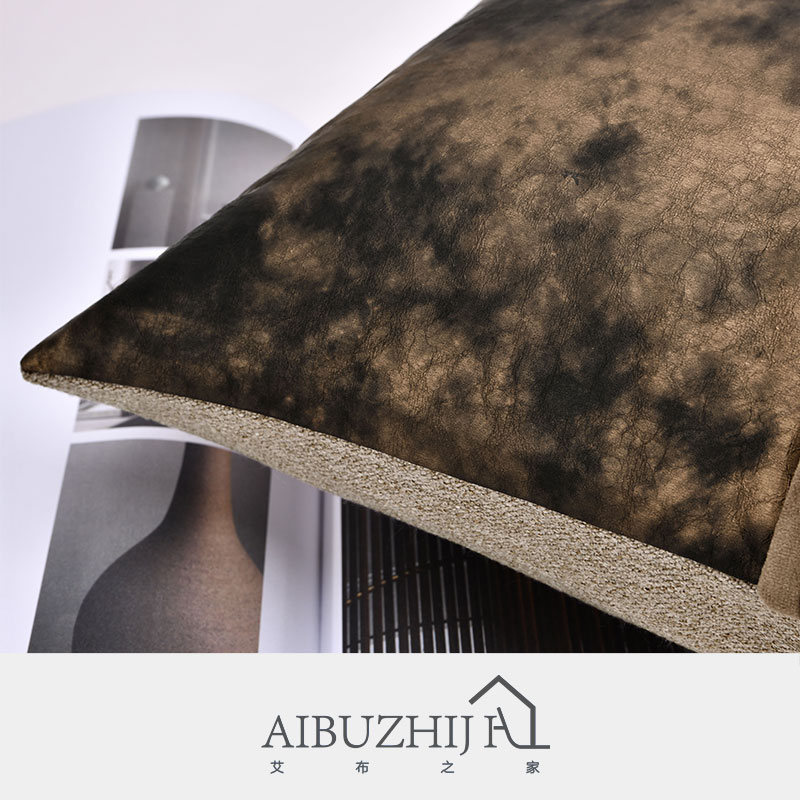 AIBUZHIJIA Home Decor Luxury Cushion Cover Brown 30*50 Pillow Case Elegant Sofa Pillow Covers