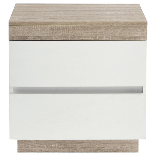 White Bedside Table