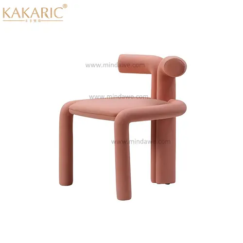 W12B08-New design pink Dining chair