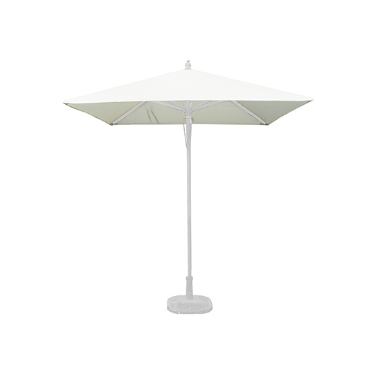 Umbrella with central mast 200x200cm