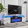 New Style TV Stand for TVs up to 78" with Fireplace Included TV Cabinet Television Cabinet Living Room Furniture