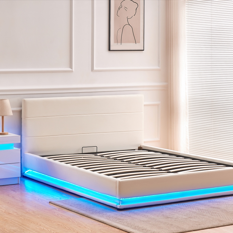 BED FRAME GAS LIFT AND STORAGE BED-WY-31