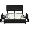 BEDFRAME WITH DRAWERS BED-WY-44