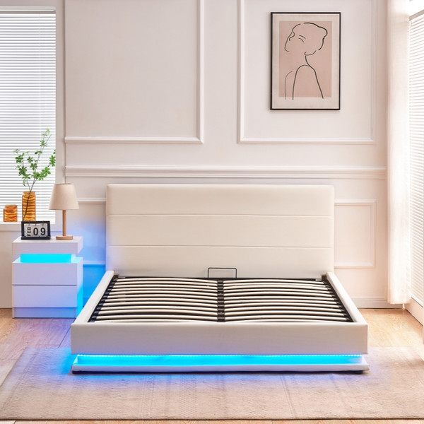 BED FRAME GAS LIFT AND STORAGE BED-WY-31