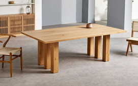 原木风木质餐桌椅