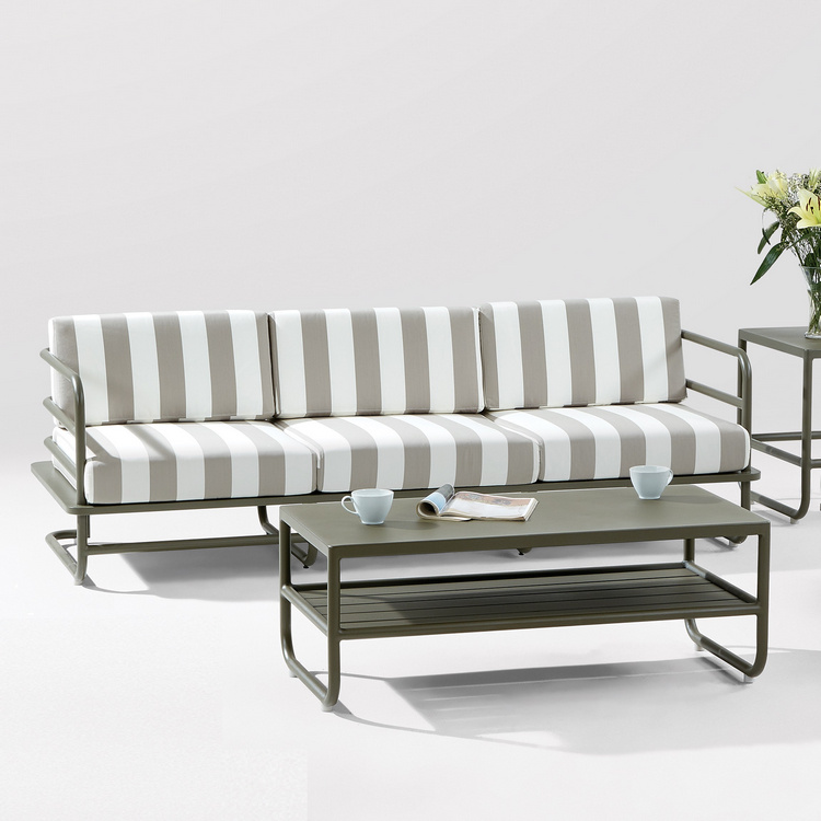 Atura Aluminum Piping Sofa Set