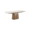 White Extendable Table--FYA120