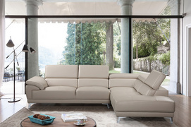 Newest L-Shape Leather Recliner Sofa