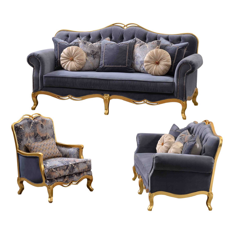 Royal Classical Fabric Sofa NY