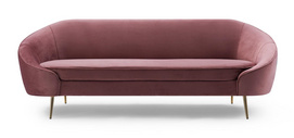 3 Seater Pink Sofa