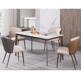 Factory Direct Supply Comfortable Hot Sale New Luxury Dining Room Furniture Ceramic Dining Table