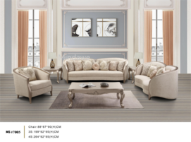 1+2+3 NEO CLASSIC Sofa Set With Solid Wood Frame