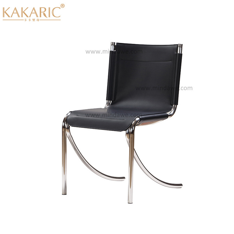 Stainless steel frame Dining chair