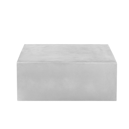 Square coffee table Concrete Furniture GFRC