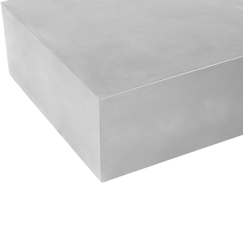 Square coffee table Concrete Furniture GFRC
