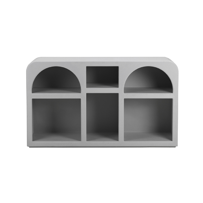 Console White Snowflake Cabinet Furniture