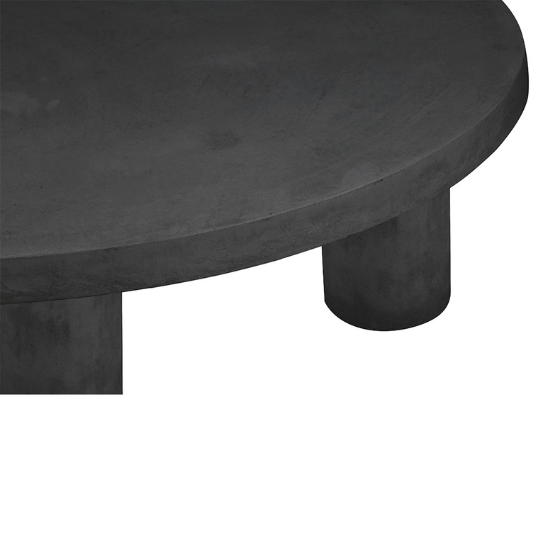 GFRC Concrete X Round Coffee Table Wholesale