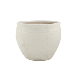 GRFC Flowerpot Ivory carve Planter Concrete Furniture