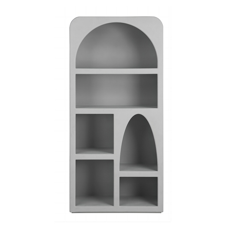 Bookcase White Snowflake Cabinet Furniture