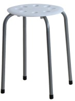 Save space plastic stool stackable