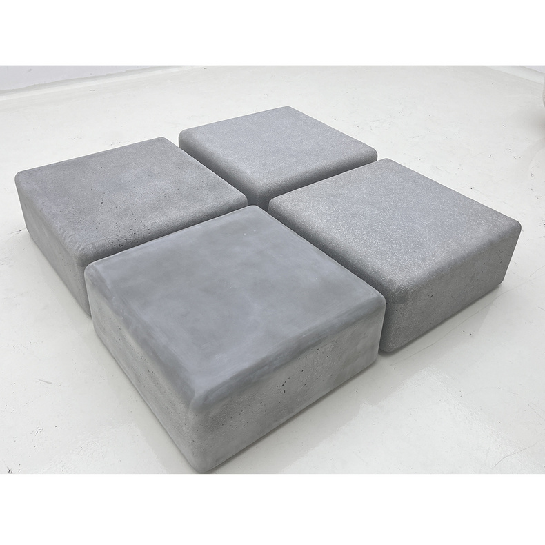 GRFC Middle Square Side Table Concrete Furniture
