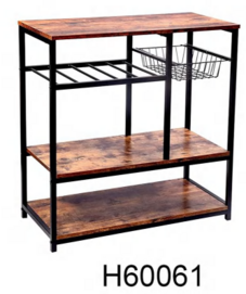 kitchen storage shelf snack rack