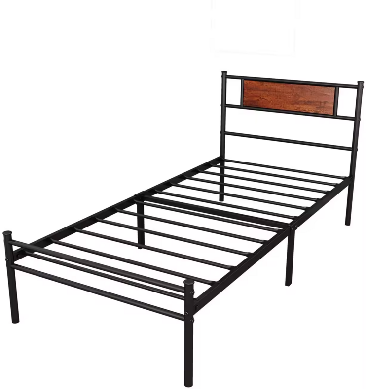 Bedroom Single Metal Bed Frame Kings Size