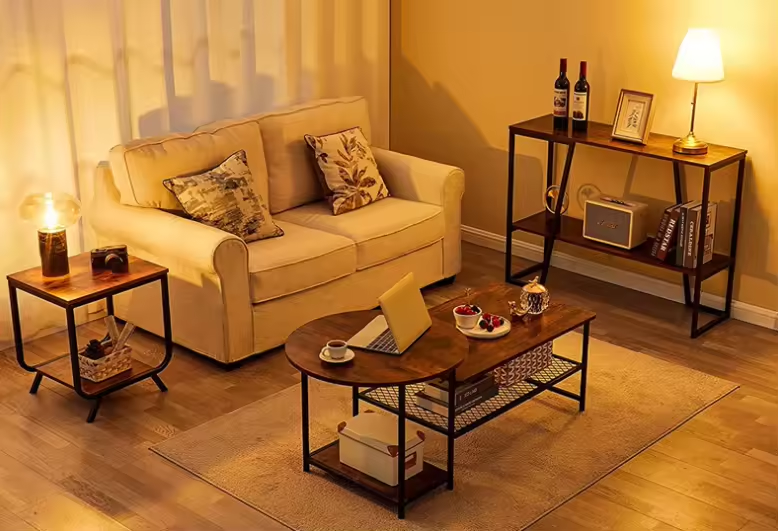 living room mdf furniture set furniture coffee table