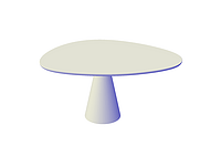 GRFC Flower Stand Pebble Dining Table Wholesaler