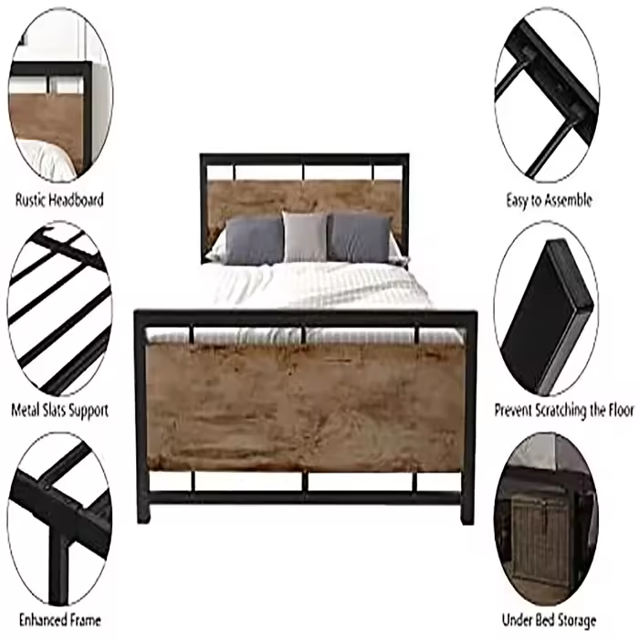 Wholesale Bedroom Furniture Modern Metal Bunk Beds Replacement Parts OF Bedroom Metal Beds Full Size Furniture