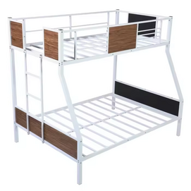 Wholesale Security Fence Design Antique Loft Beds OF Apartment Metal Decker Bunk Beds Frame metal bed