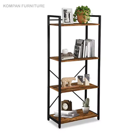 New design vintage MDF shelf display rack for home and office