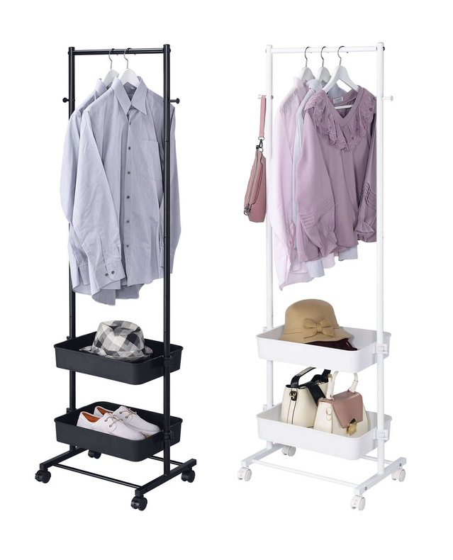 48-666 Hanging Rack With 2 Storage Rack