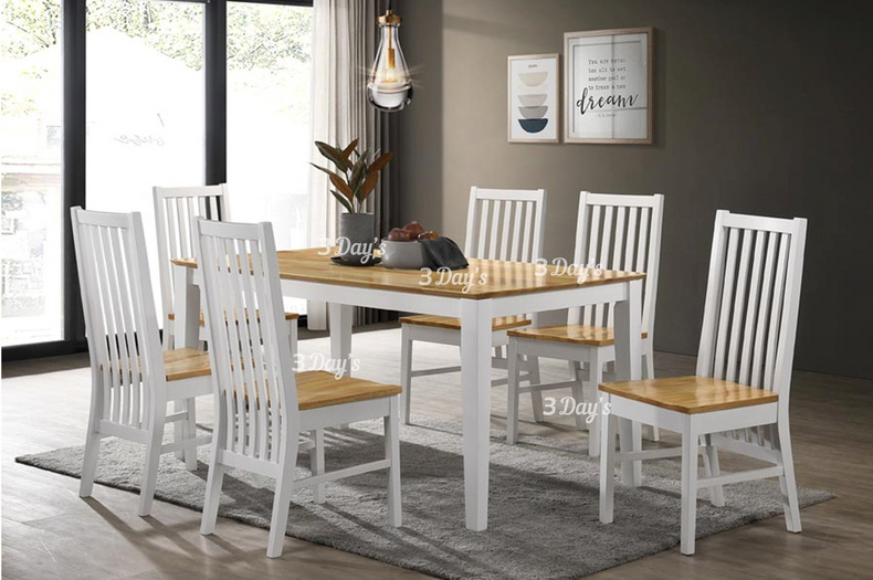 White Dining Set