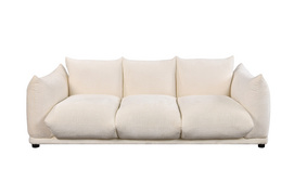 White Bread 3 Seater Sofa