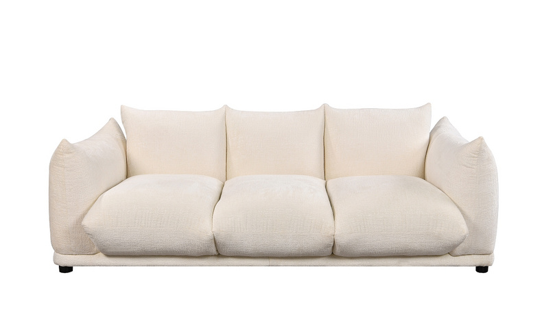 White Bread 3 Seater Sofa