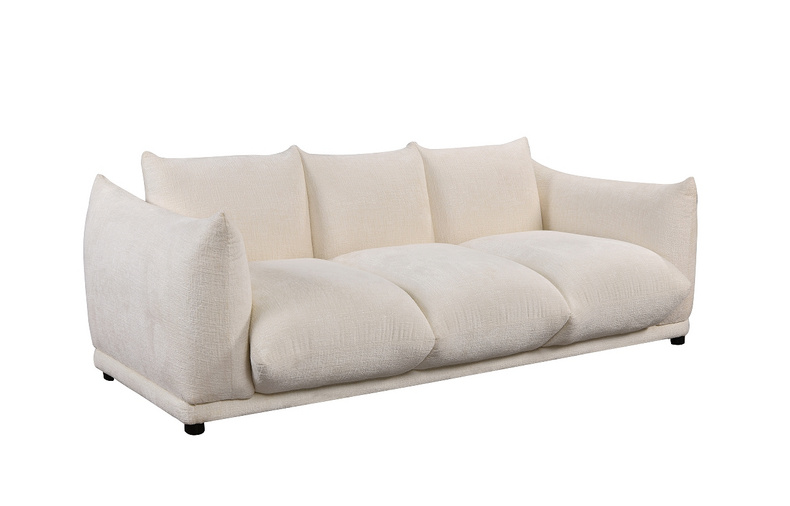 White Bread 3 Seater Sofa