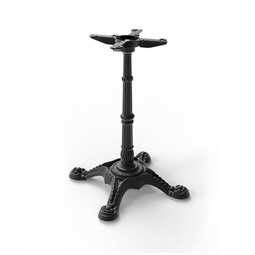 cast iron table base