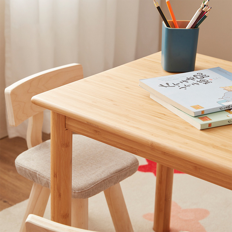 Kids Table and Chair Set Wood Activity Study Desk