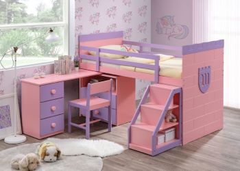 WS 155 Middle Loft Bed