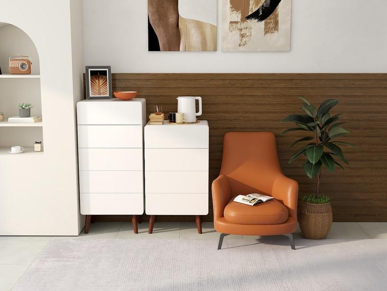 KU04 FOUR-DRAWER DRESSER