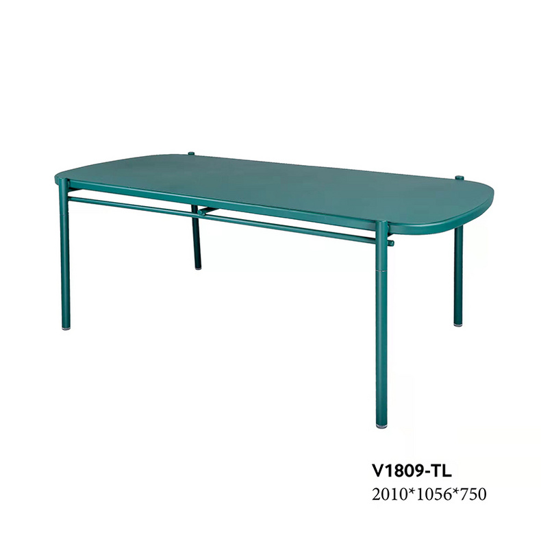 Aluminum alloy outdoor furniture tables and chairs