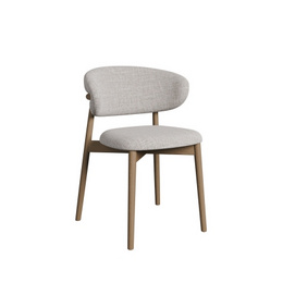 Nordic style solid wood dining chair