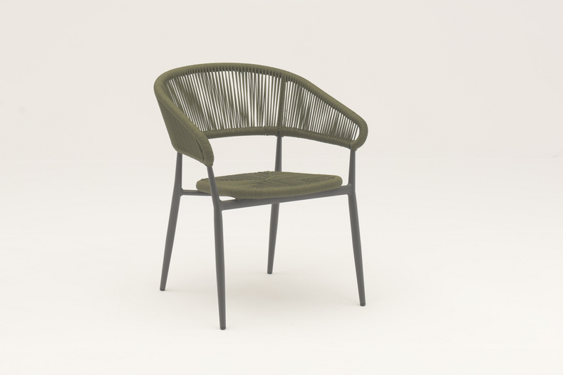 Eulo alum rattan chair