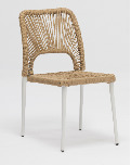 Millet alum rattan side chair