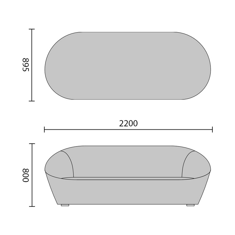 Luo qun T-080 sofa