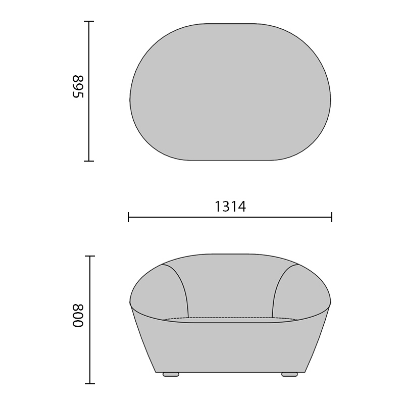 Luo qun T-080 Armchair