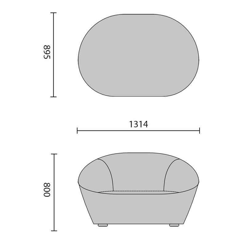 Luo qun T-080 Armchair