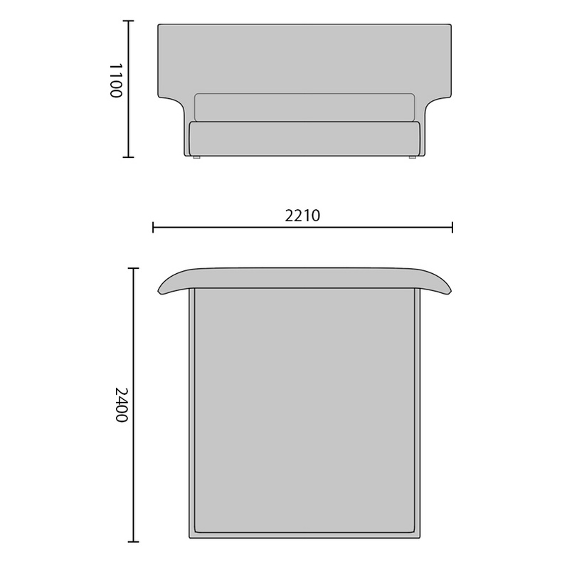 Merlot ZS-114 bed