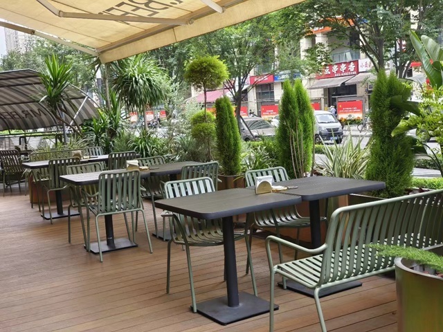 5213 Aluminum alloy outdoor furniture tables and chairs